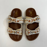 DE SIENA - Norren Beaded Fussbett - Off White Yellow