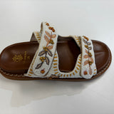 DE SIENA - Norren Beaded Fussbett - Off White Yellow