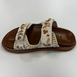 DE SIENA - Norren Beaded Fussbett - Off White Yellow