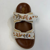 DE SIENA - Norren Beaded Fussbett - Off White Yellow
