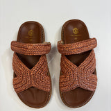 DE SIENA - Zoey Woven Fussbett - Raffia