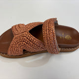 DE SIENA - Zoey Woven Fussbett - Raffia