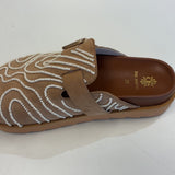 DE SIENA - Mica Fussbett Clogs - Beige Suede