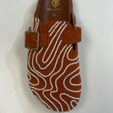 DE SIENA - Mica Fussbett Clogs - Red Suede