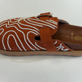 DE SIENA - Mica Fussbett Clogs - Red Suede