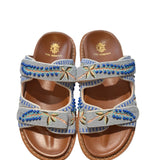 DE SIENA - Meadow Beads Fussbett - Ice Blue