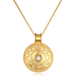Satya - Phases Of The Moon Gold Necklace