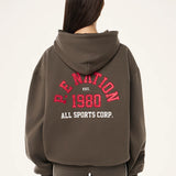 P.E NATION - Inbound Hoodie - Major Brown