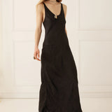 SPELL - Icon Bias Dress - Midnight Black
