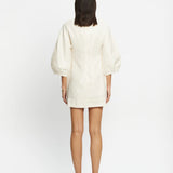 KIVARI - Indra Mini Dress - Ivory