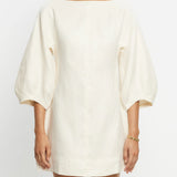 KIVARI - Indra Mini Dress - Ivory