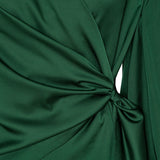 KARMAMIA - Ines Blouse - Hunter Green