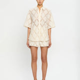 KIVARI - Izzy Shirt - Cream