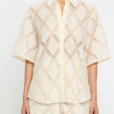 KIVARI - Izzy Shirt - Cream