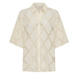 KIVARI - Izzy Shirt - Cream