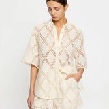 KIVARI - Izzy Short - Cream