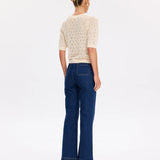 KIVARI - Kendall Knit Tee - Oat