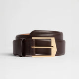 ELKA COLLECTIVE - Ida Belt 3.5cm - Chocolate / Gold