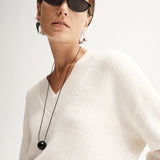 ELKA COLLECTIVE - Chester Knit Jumper - Ecru