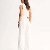ELKA COLLECTIVE - Hayes Knit Tank - White