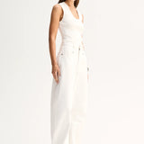 ELKA COLLECTIVE - Hayes Knit Tank - White