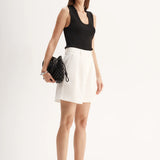 ELKA COLLECTIVE  - Isabella Short - White