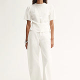 ELKA COLLECTIVE - Marley Knit Top - White