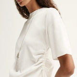 ELKA COLLECTIVE - Marley Knit Top - White