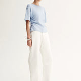 ELKA COLLECTIVE - Marley Knit Top - Pale Blue