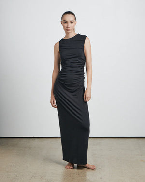 BARE by Charlie Holiday - The Fitted Midi dress - Black