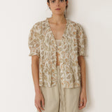 INDI & COLD - Camisa - Khaki Paisley