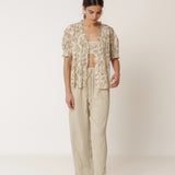 INDI & COLD - Camisa - Khaki Paisley