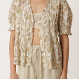 INDI & COLD - Camisa - Khaki Paisley