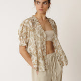 INDI & COLD - Camisa - Khaki Paisley
