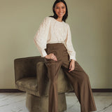 INDI & COLD - Quinn Camisa - Blanco