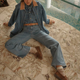 KIREINA - Harper Jean - 70s Blue