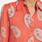 KIVARI - Ezra Blouse - Coral