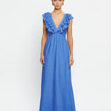 KIVARI - Kyla Maxi Dress - Blue