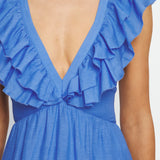 KIVARI - Kyla Maxi Dress - Blue