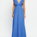 KIVARI - Kyla Maxi Dress - Blue