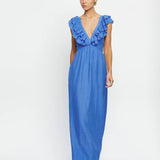 KIVARI - Kyla Maxi Dress - Blue