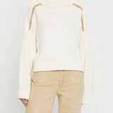 KIVARI - Katya Knit Sweater - Cream