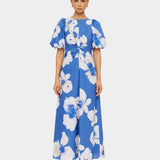 KIVARI - Rowena Maxi Dress - Blue