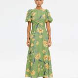 KIVARI - Eve Maxi Dress - Fresh Green