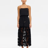 KIVARI - Blair Lace Maxi Dress - Black