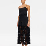 KIVARI - Blair Lace Maxi Dress - Black