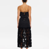 KIVARI - Blair Lace Maxi Dress - Black