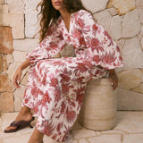 KIVARI - Bailey Maxi Dress - Red