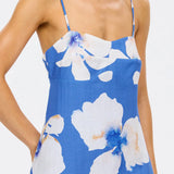 KIVARI - Rowena Strappy Maxi Dress - Blue