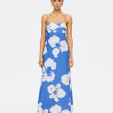 KIVARI - Rowena Strappy Maxi Dress - Blue